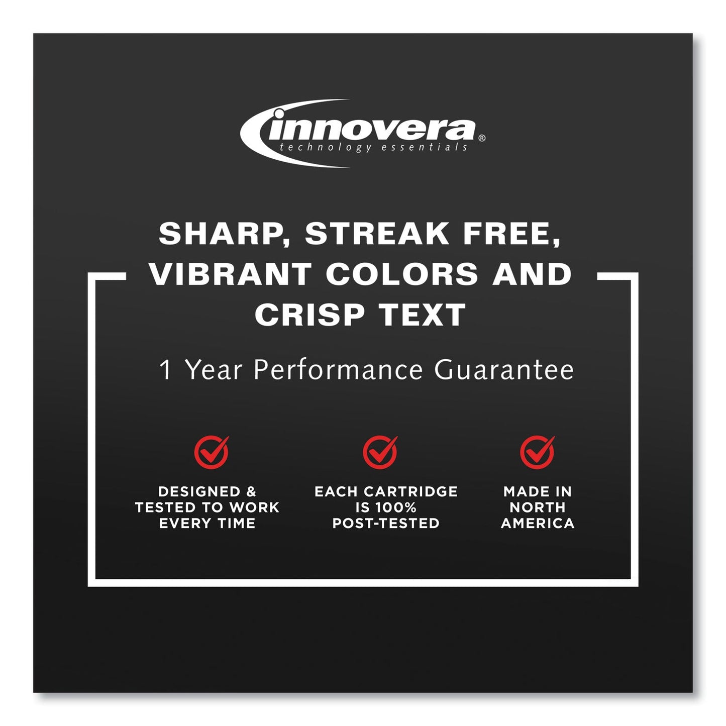 Innovera Remanufactured Black Toner, Replacement for TN223BK, 1,400 Page-Yield