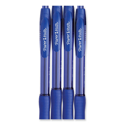 Paper Mate Profile Ballpoint Pen, Retractable, Bold 1.4 mm, Blue Ink, Blue Barrel, 36/Pack