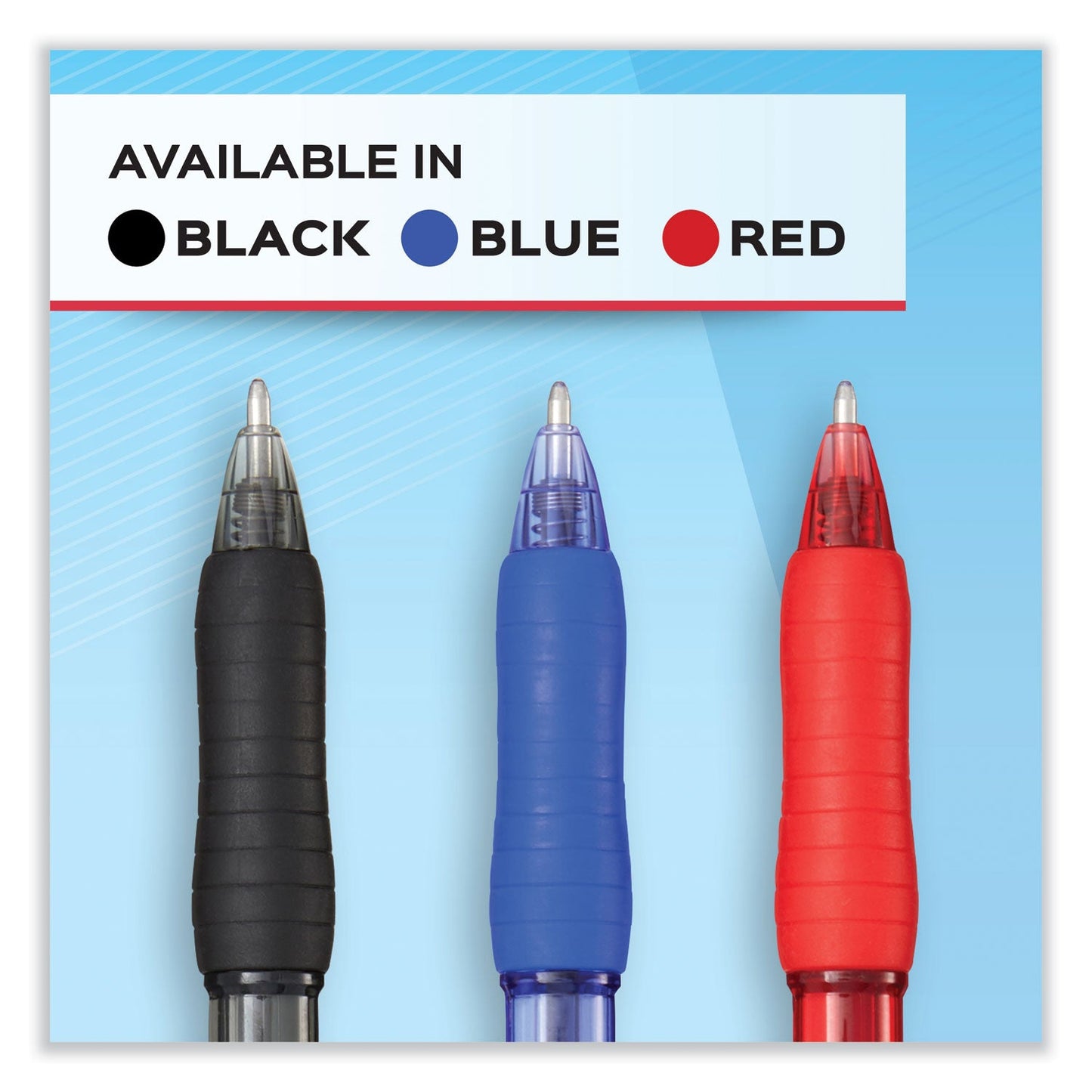 Paper Mate Profile Ballpoint Pen, Retractable, Medium 1 mm, Blue Ink, Translucent Blue Barrel, 36/Pack