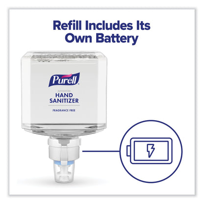 PURELL ES8 Touch Free Hand Sanitizer Dispenser, 1,200 mL, 5.25 x 8.56 x 12.13, White