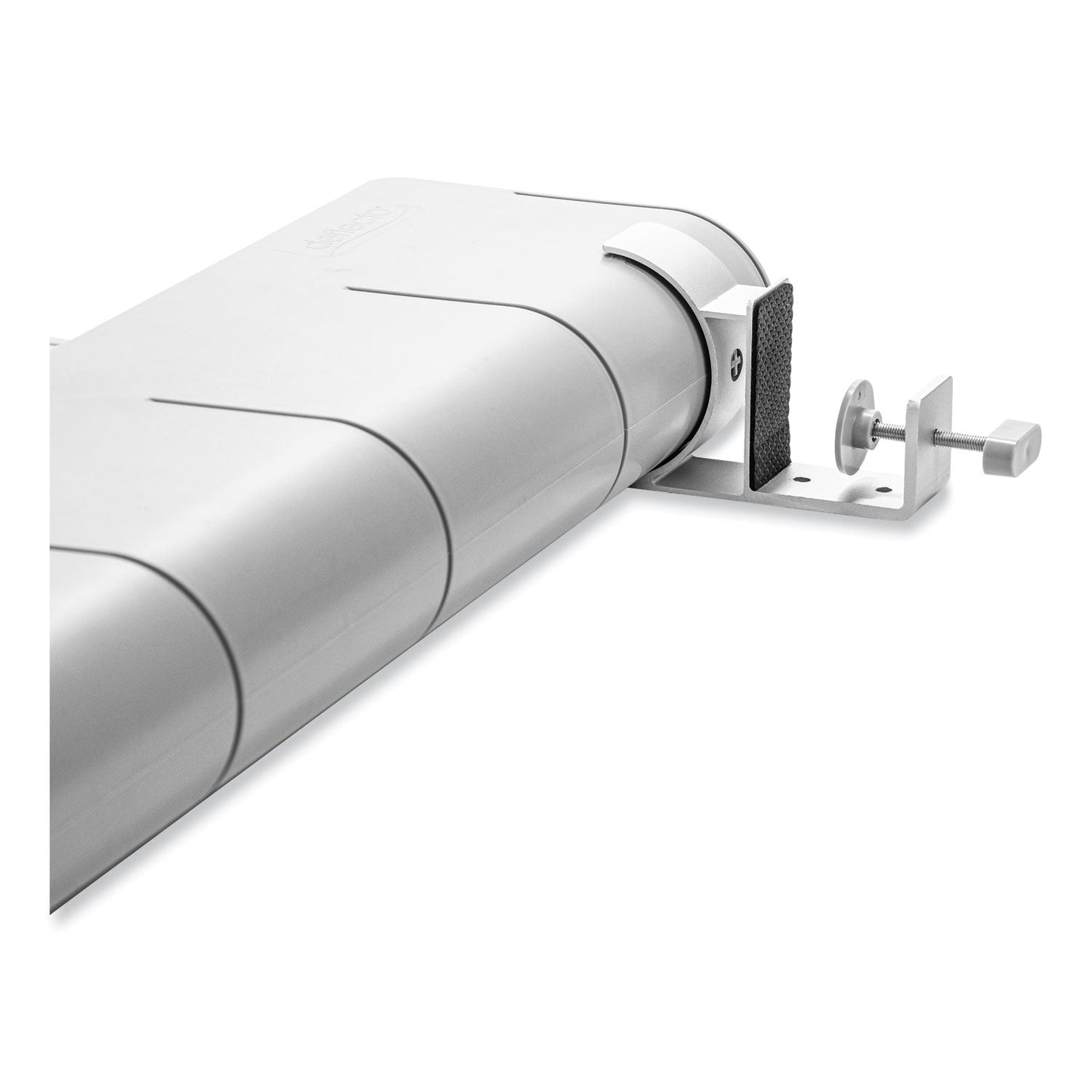 deflecto Oasis Privacy Panel, 24 x 2.7 x 16.36, Gray