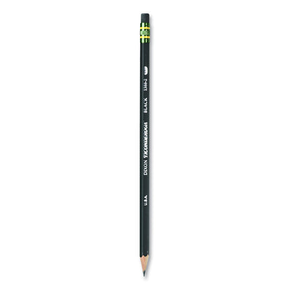 Ticonderoga Pencils, HB (#2), Black Lead, Black Barrel, Dozen