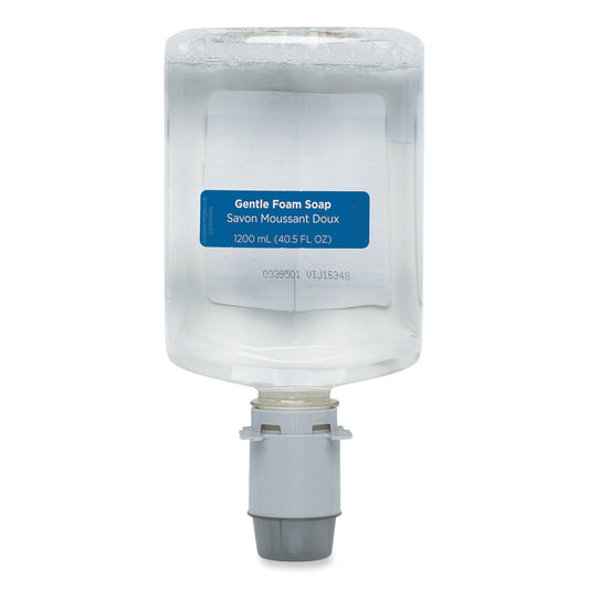 Georgia Pacific Pacific Blue Ultra Foam Soap Manual Dispenser Refill, Fragrance-Free, 1,200 mL, 4/Carton