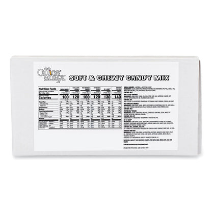 Office Snax Candy Assortments, Soft and Chewy Candy Mix, 1 lb Bag