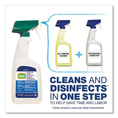 Comet Disinfecting Cleaner with Bleach, 1 gal Bottle