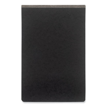 ACCO Pressboard Report Cover with Tyvek Reinforced Hinge, Two-Piece Prong Fastener, 3" Capacity, 11 x 17,  Black/Black