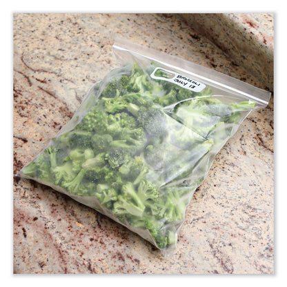 Boardwalk Reclosable Food Storage Bags, 1 gal, 2.7 mil, 10.5" x 11", Clear, 250/Box
