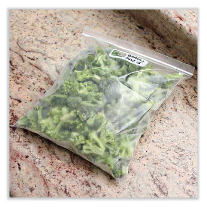 Boardwalk Reclosable Food Storage Bags, 2 gal, 2.7 mil, 13" x 15", Clear, 100/Box