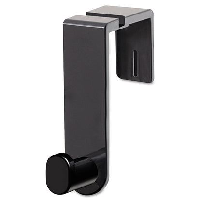 Safco Plastic Coat Hook, 1 Hook, 1 3/4 x 5 1/4 x 4, Black