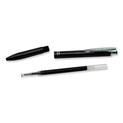 Zebra JF Refill for Jimnie, Sarasa, ecoSarasa, Orbitz, Z-Grip and GR8 Gel Roller Ball Pens, Medium Conical Tip, Black Ink, 2/Pack