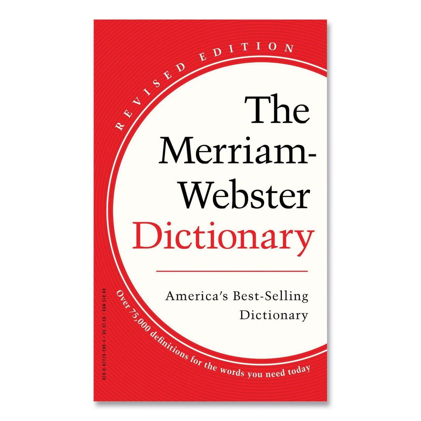 Merriam Webster The Merriam-Webster Dictionary, Revised Edition, Paperback, 960 Pages