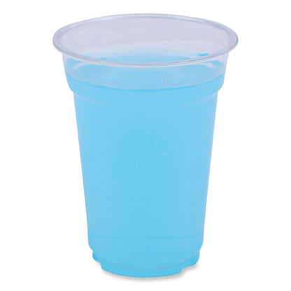 Boardwalk Clear Plastic Cold Cups, 9 oz, PET, 50 Cups/Sleeve, 20 Sleeves/Carton