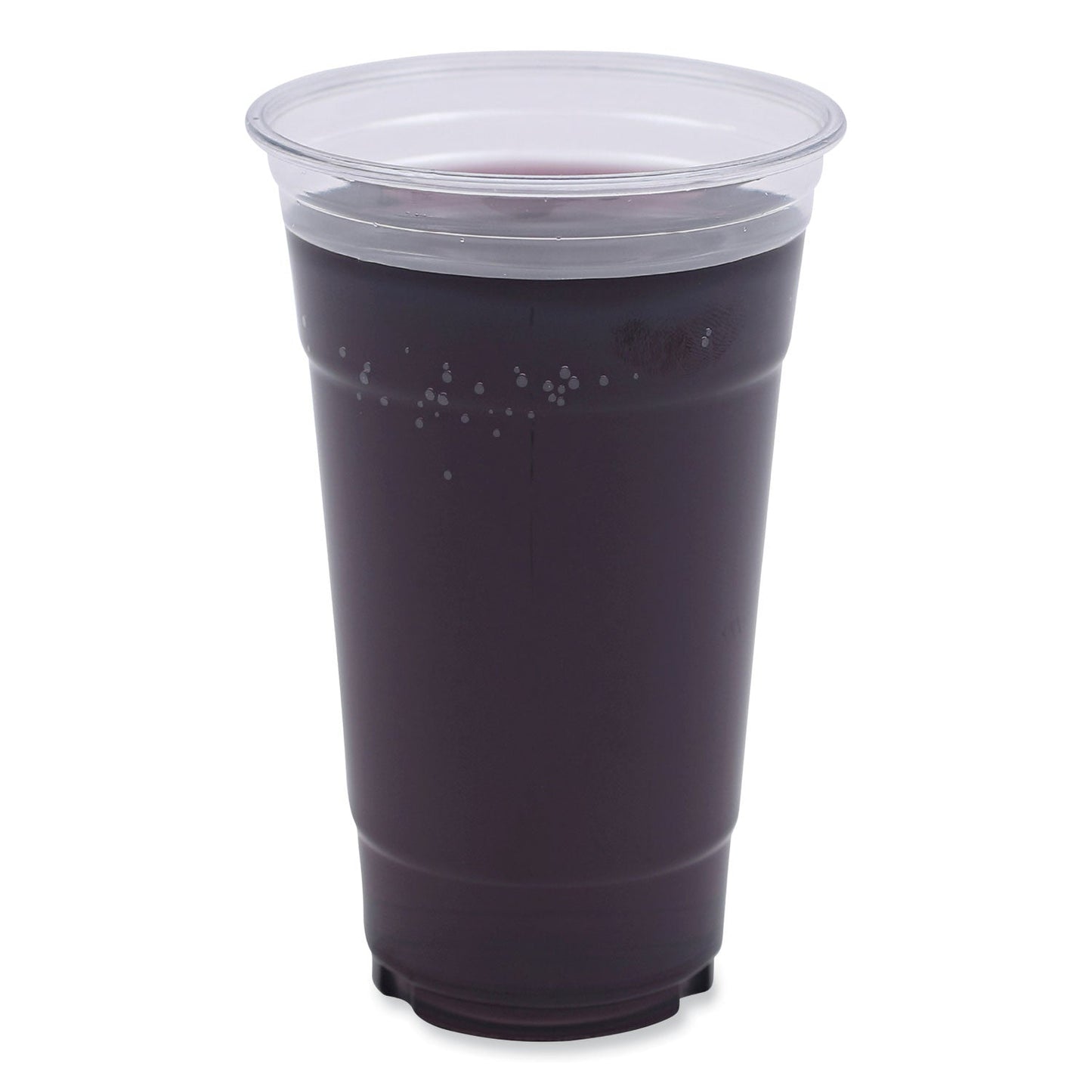 Boardwalk Clear Plastic Cold Cups, 24 oz, PET, 50 Cups/Sleeve, 12 Sleeves/Carton