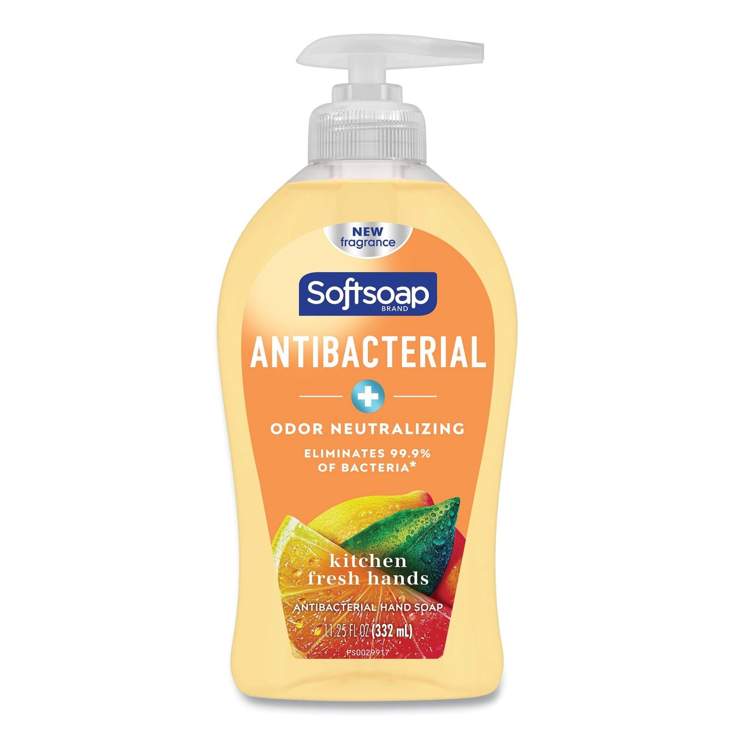 Softsoap Antibacterial Hand Soap, Citrus, 11.25 oz Pump Bottle