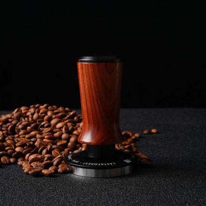 Lastaforest - Spring Loaded Tamper with Wood Handle