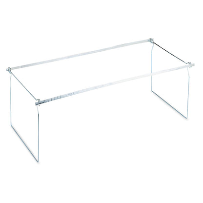 Universal Screw-Together Hanging Folder Frame, Letter Size, 23" to 26.77" Long, Silver