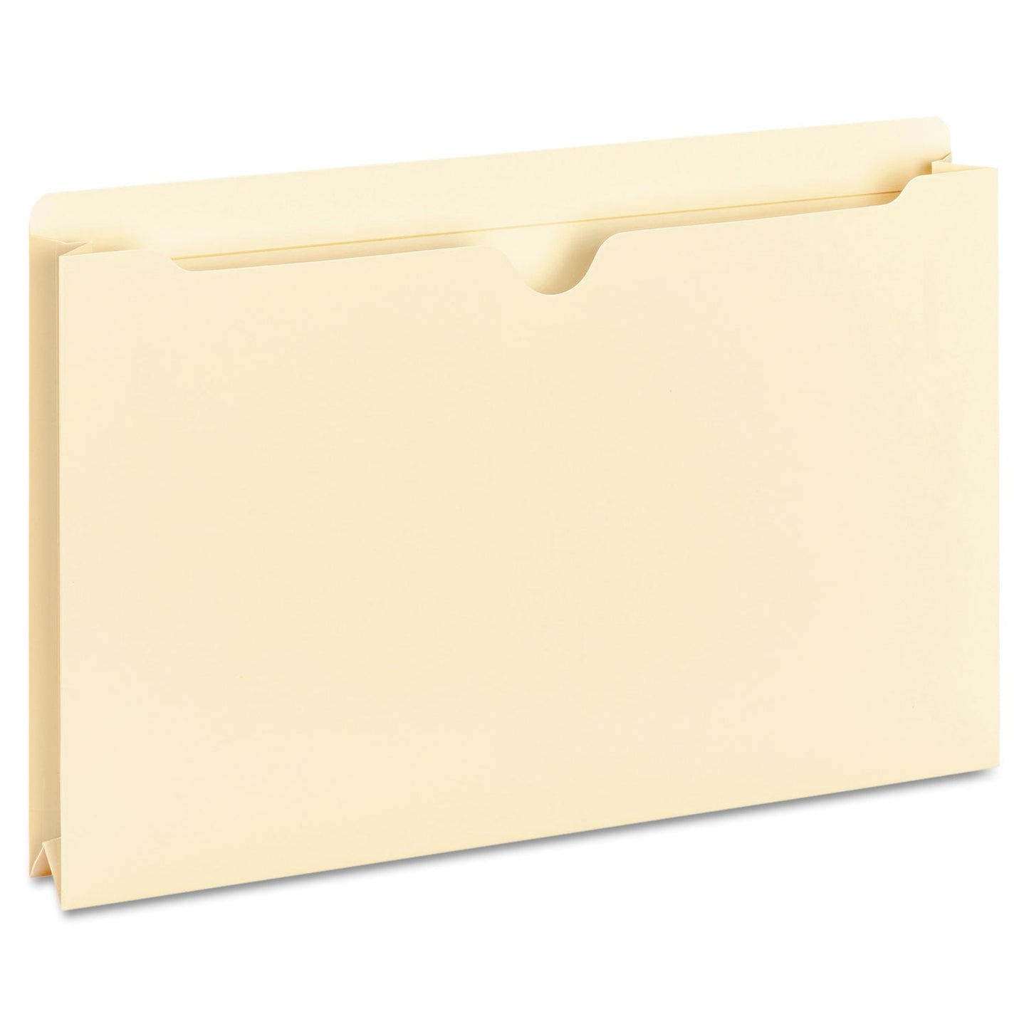 Universal Deluxe Manila File Jackets with Reinforced Tabs, Straight Tab, Legal Size, Manila, 50/Box