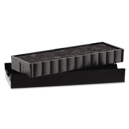 Trodat E4817 Printy Replacement Pad for Trodat Self-Inking Stamps, 0.38" x 2", Black