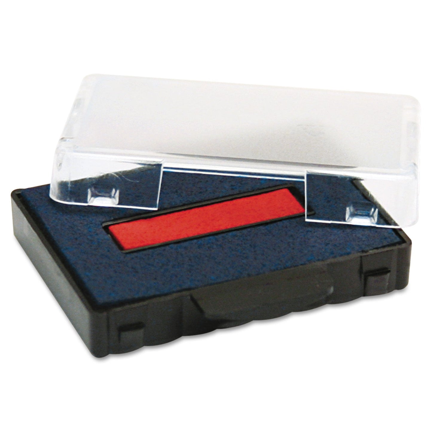 Trodat T5460 Professional Replacement Ink Pad for Trodat Custom Self-Inking Stamps, 1.38" x 2.38", Blue/Red