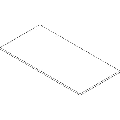 Alera Reversible Laminate Table Top, Rectangular, 59.38w x 29.5,Medium Cherry/Mahogany