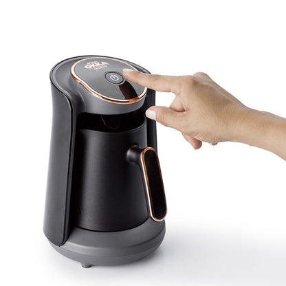 Arzum Okka Minio Automatic Turkish Coffee Maker, Black/Gold