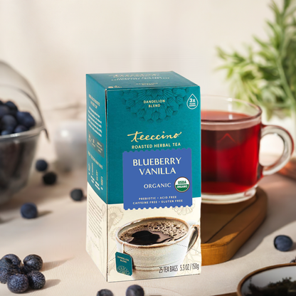 Dandelion Blueberry Vanilla Roasted Herbal Tea