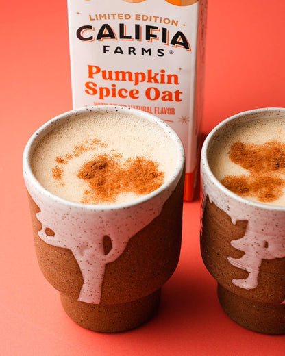 Califia Pumpkin Barista Oat Milk - 4 cases of 6, 32oz cartons (24 cartons)