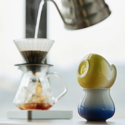 Ceramic Gradient Coffee Cup
