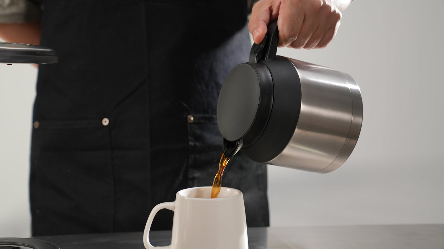 Bonavita 5-Cup Coffee Maker, Thermal Coffee Brewer – Compact Size, Elegant, and Precise, BPA-Free