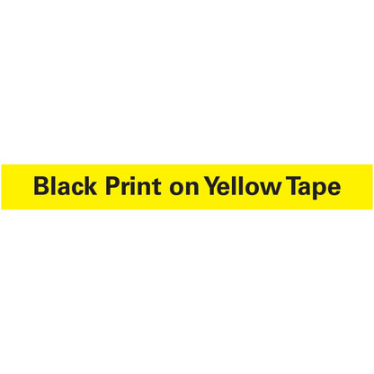 DYMO D1 High-Performance Polyester Removable Label Tape, 0.5" x 23 ft, Yellow