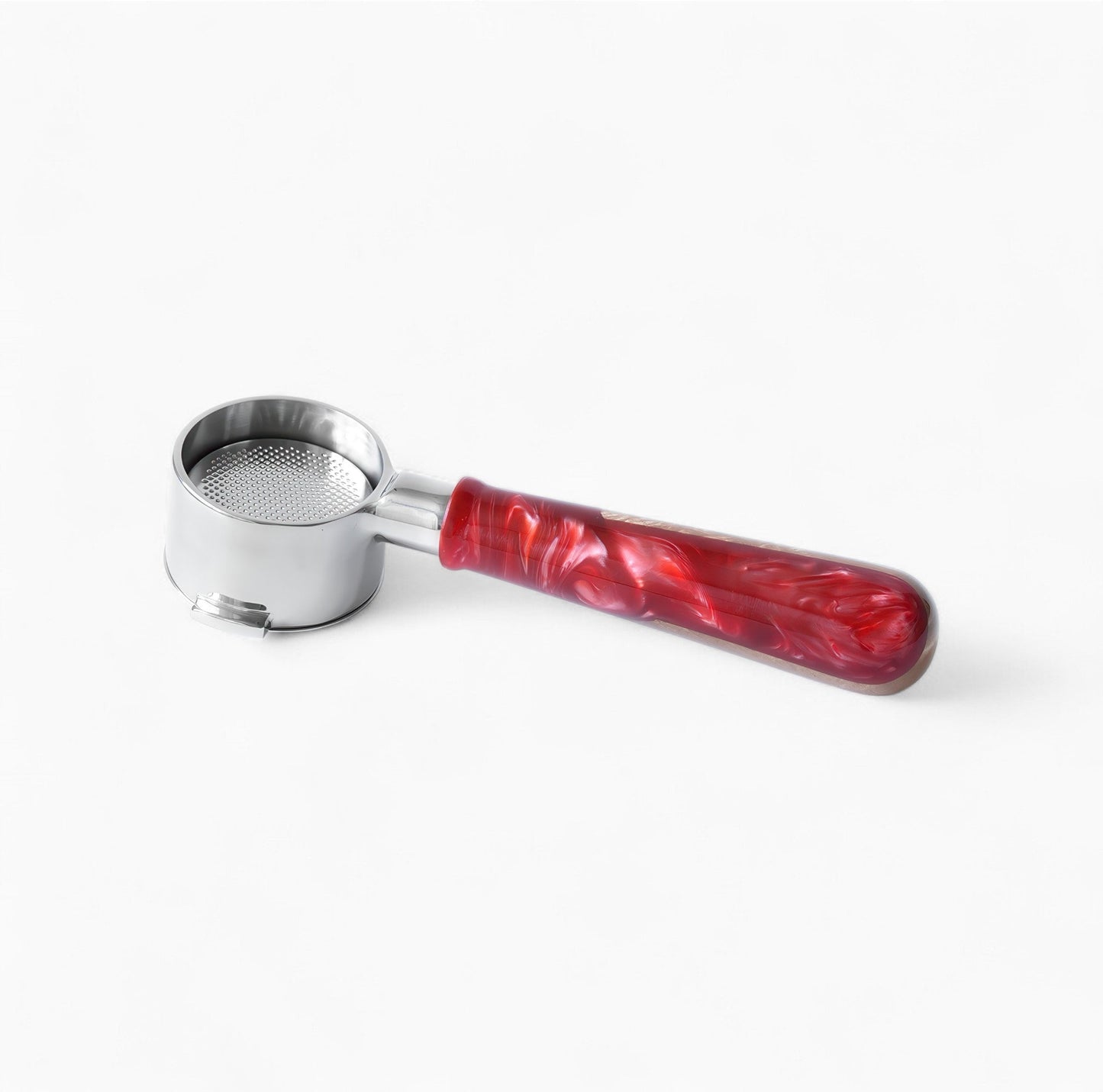 Walnut & Resin Handle Bottomless Portafilter