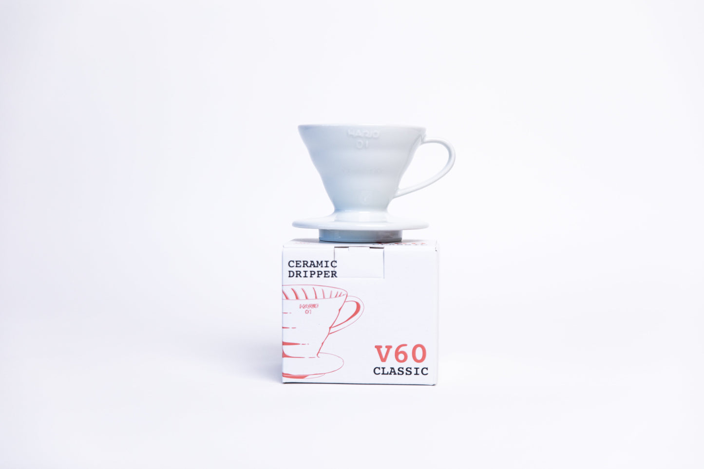 V60 Ceramic Coffee Dripper 01 Classic Colors