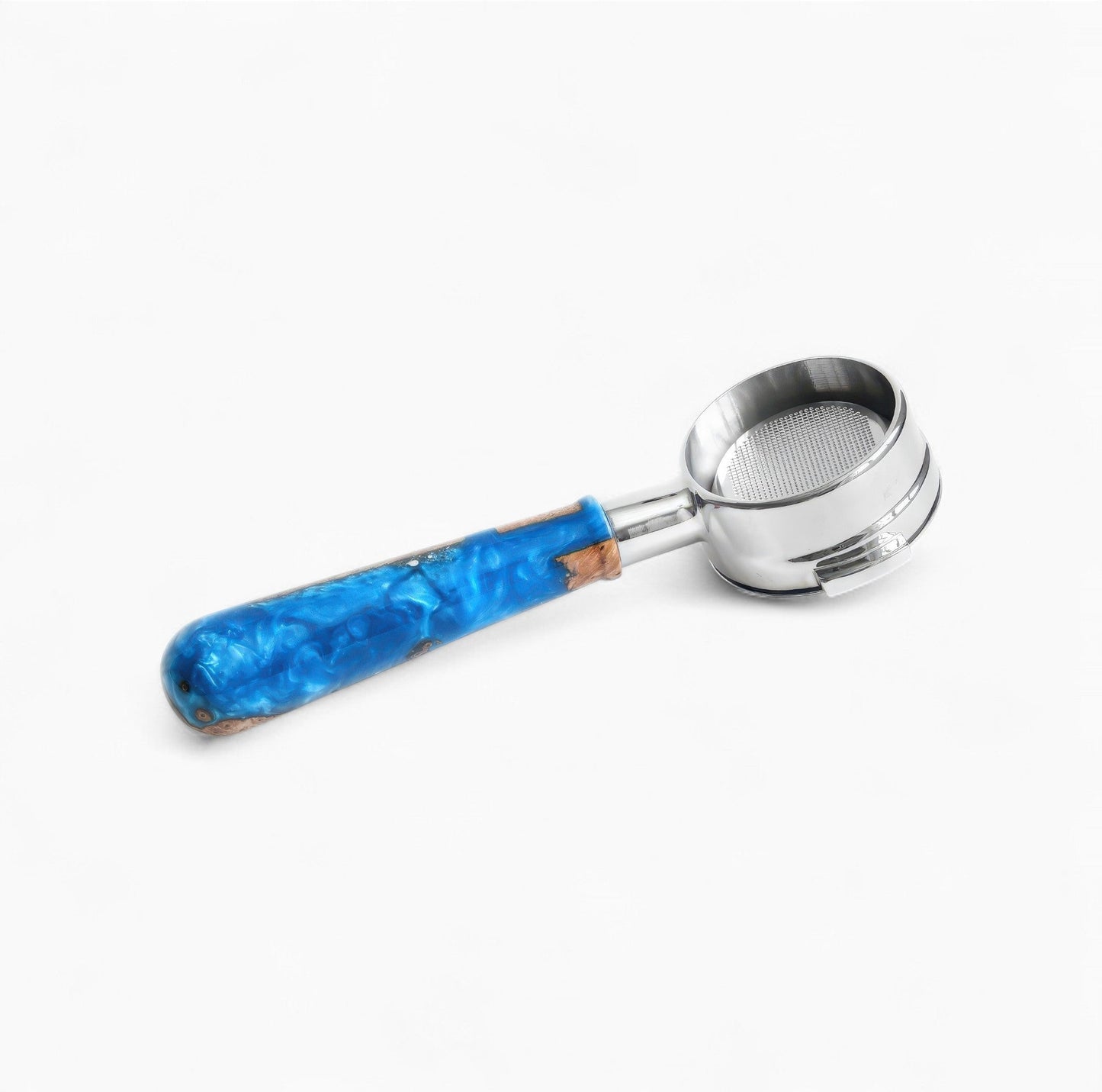 Walnut & Resin Handle Bottomless Portafilter