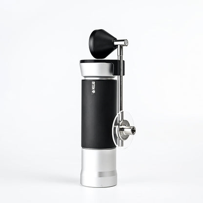 Cap and Handle Holder for Manual Coffee Grinders