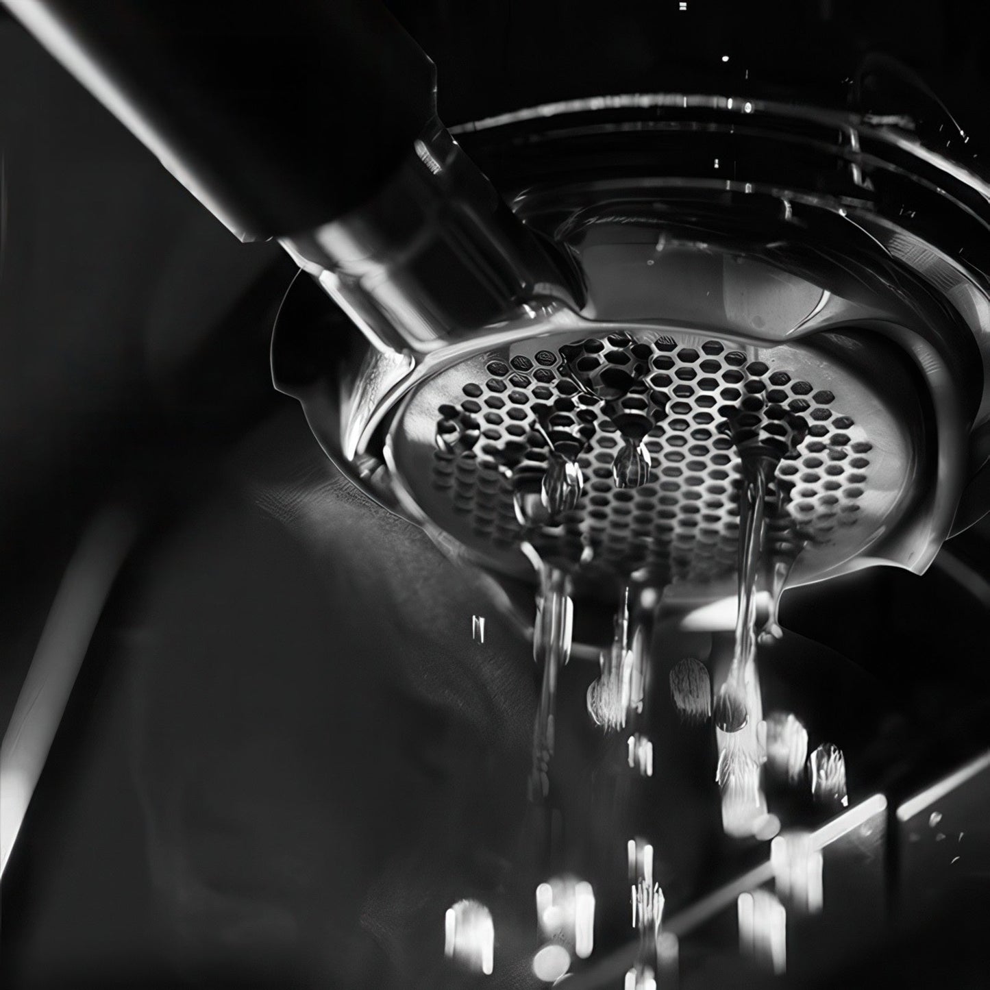 Openwork Bottomless Portafilter with High Extraction Basket