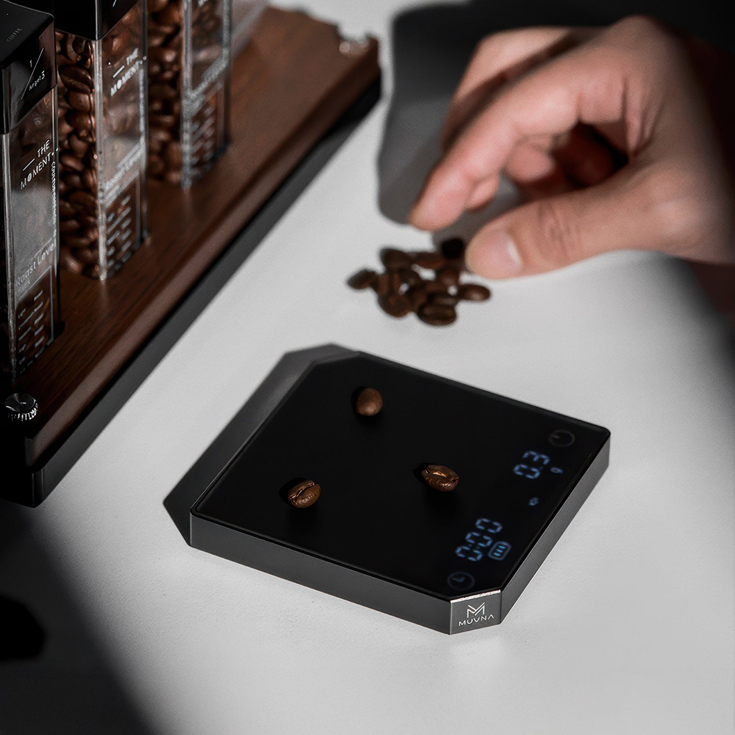 Smart Espresso Scale Compact Metal Body