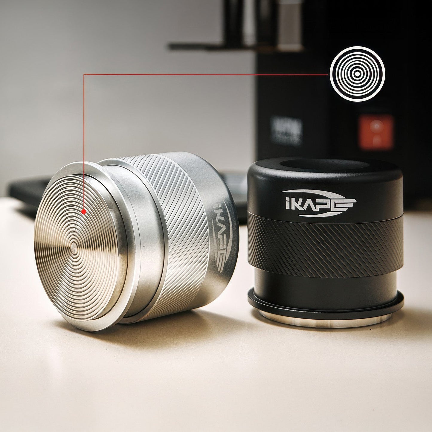 Espresso Calibrated Tamper with Spring Loaded