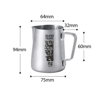 Elves Travel Latte Art Milk Pitcher