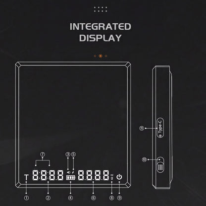 Weiner Psyche Mini Electronic Coffee Scale