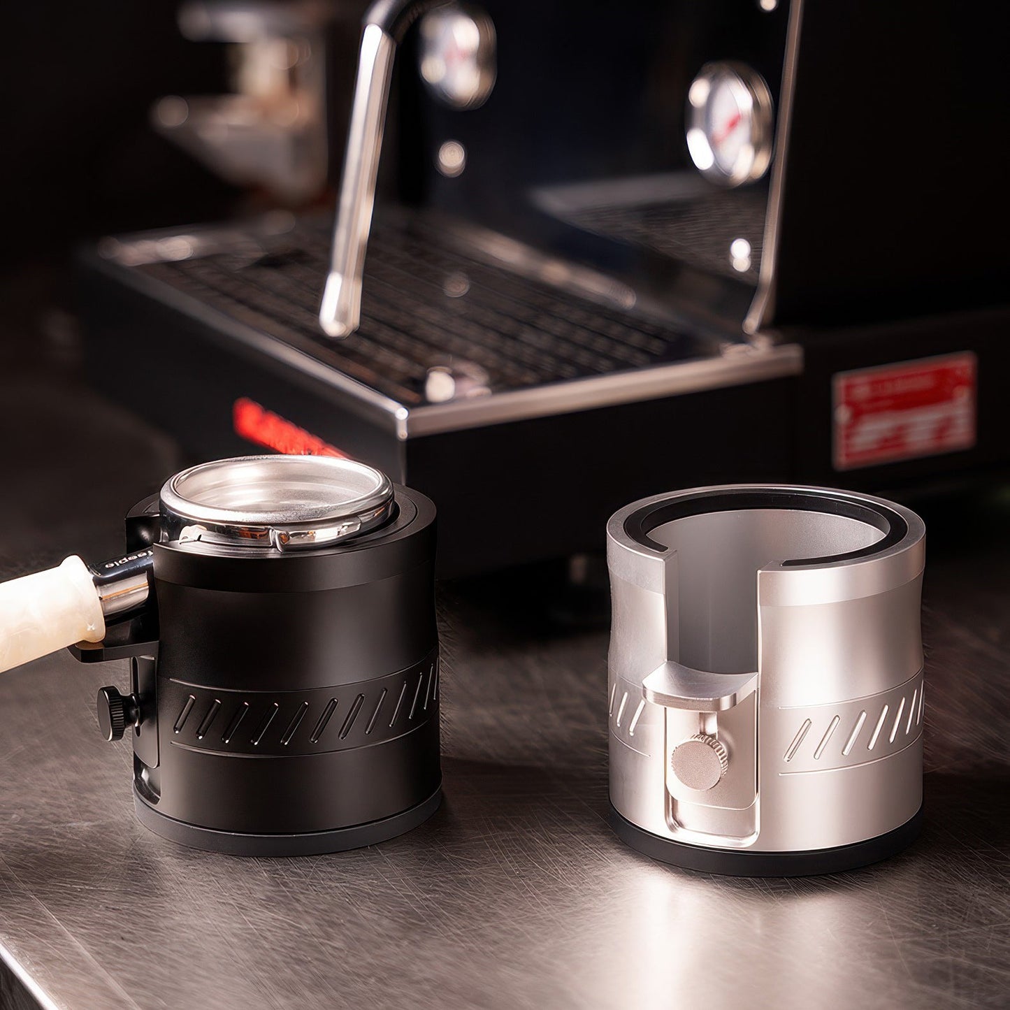 Multi-Function Portafilter Tamping Holder