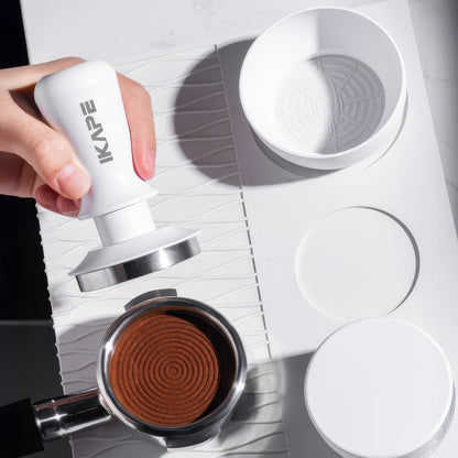 Espresso White Tamper & Distributor