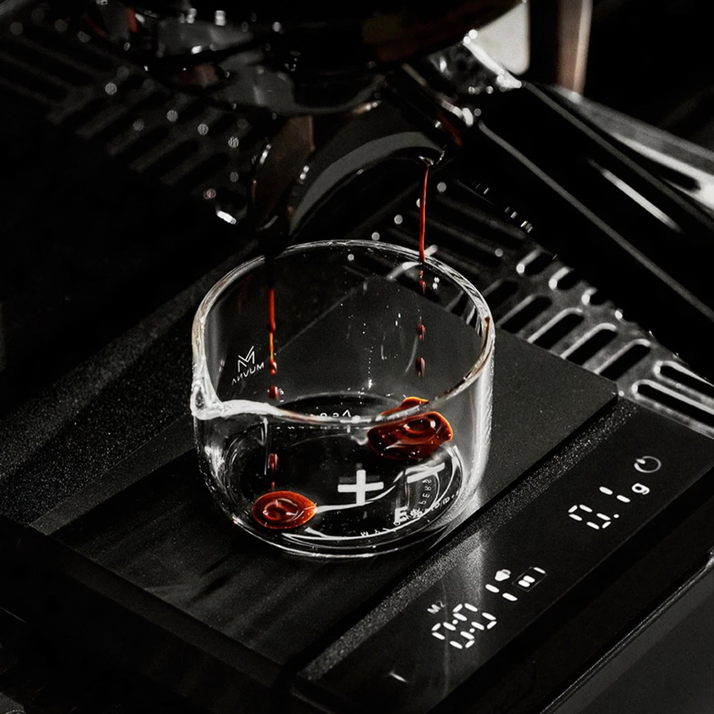 Espresso Shot Glass with Measuring Scale
