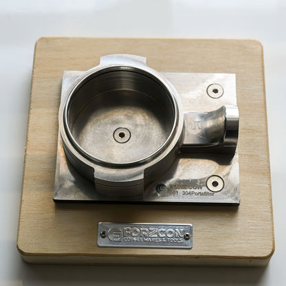 Flat Bottomless Portafilter - High-Efficiency Extraction