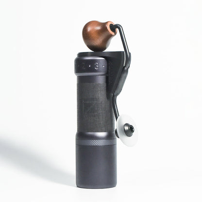 Cap and Handle Holder for Manual Coffee Grinders