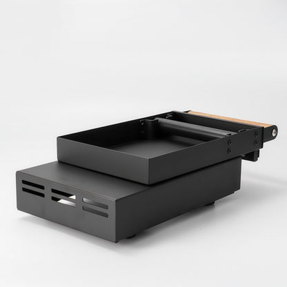 Drawer Coffee Knock Box with Wood Handle