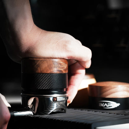 Openwork Bottomless Portafilter with High Extraction Basket