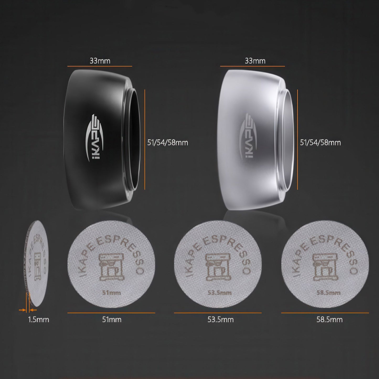 Espresso Magnetic Dosing Funnel V2