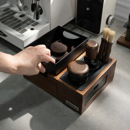 Multi-Function Coffee Tamping Station