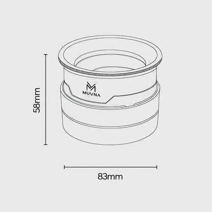 Z10 WDT Tool & Dosing Ring - 2-in-1 Espresso Distributor