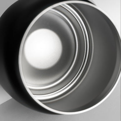 Black Coffee Bean Storage Canister